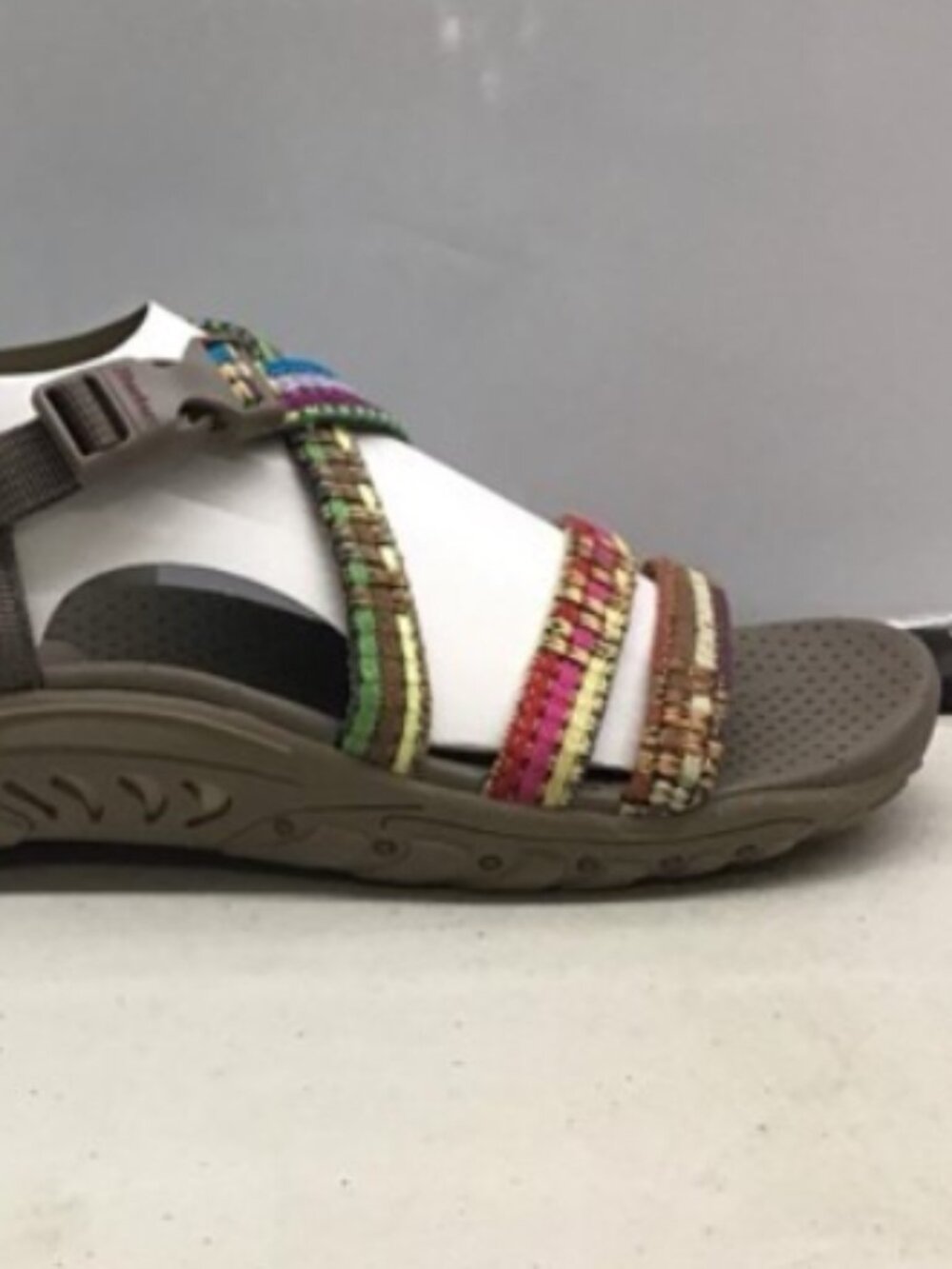 Skechers Reggae-Sew Me-Boho Woven Strappy Slingback Sandal Sz 8.5 - Picture 5 of 5